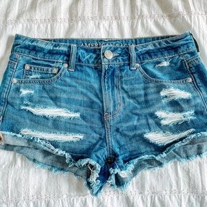 AE JEAN SHORTS